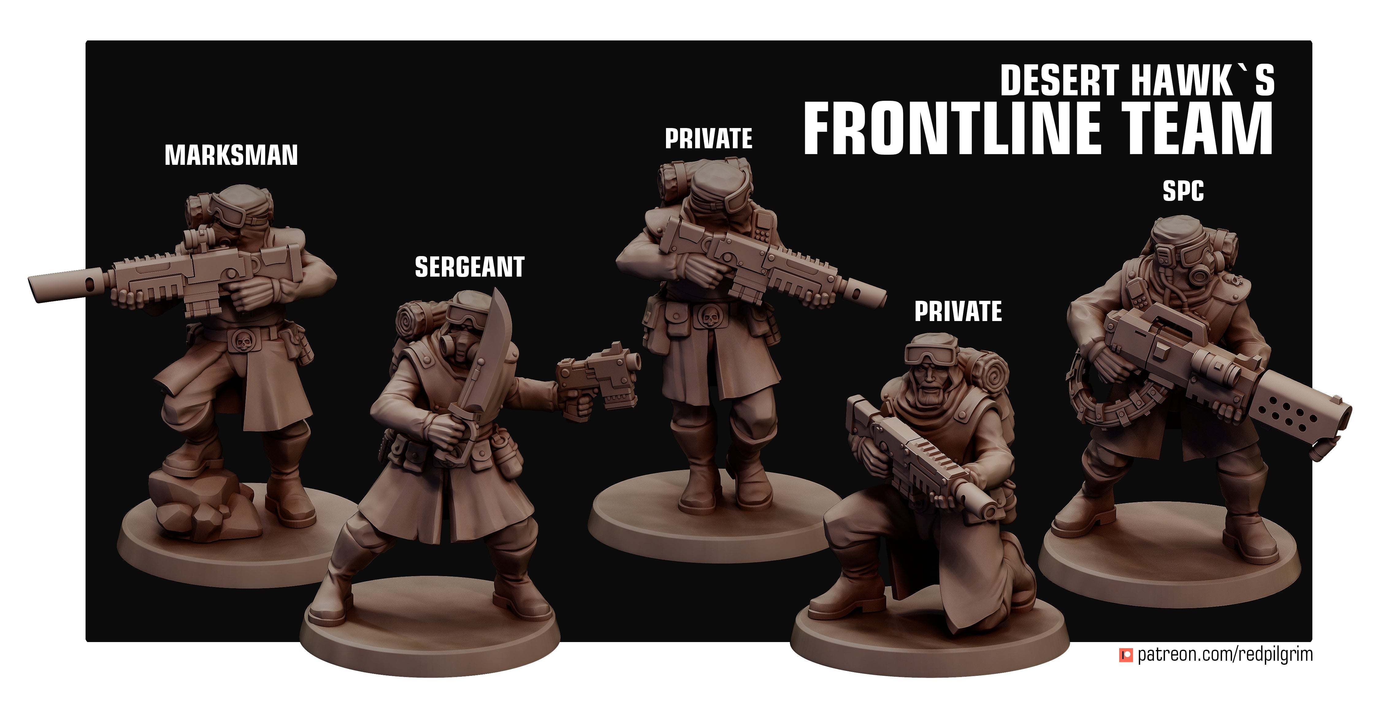 Desert Hawks - Frontline Team