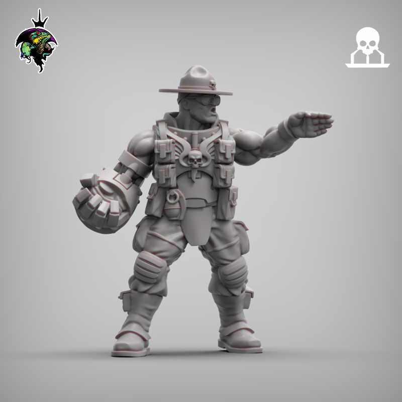 Spacenam - Sgt. Major Meatgrinder
